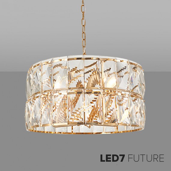 Loft Industry Modern - Tile V1 Chandelier